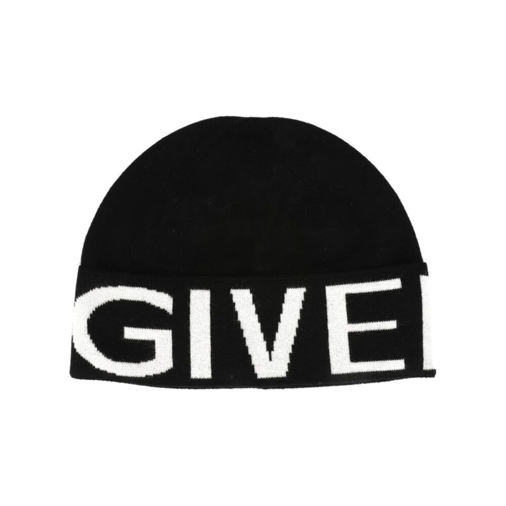 Givenchy Jacquard Logo Beanie Mens